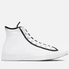 Converse Men's Chuck Taylor All Star Between The Lines Hi-Top Trainers - White/Black/White - Image 1