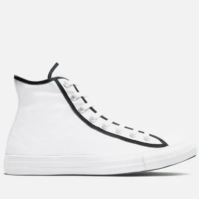Converse Men's Chuck Taylor All Star Between The Lines Hi-Top Trainers - White/Black/White