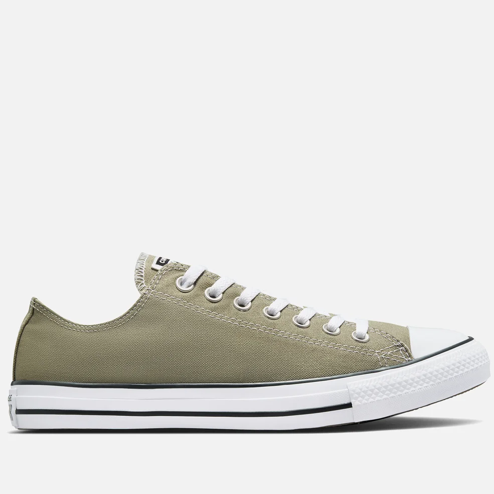 Converse Men's Chuck Taylor All Star Ox Trainers - Light Field Surplus Image 1