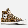 Converse Women's Chuck Taylor All Star Mystic World Hi-Top Trainers - Wheat/Black/Pink - Image 1
