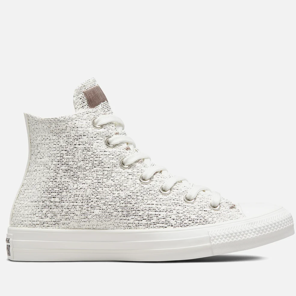 Converse Women's Chuck Taylor All Star Wabi Sabi Hi-Top Trainers - Vintage White/Silver Image 1