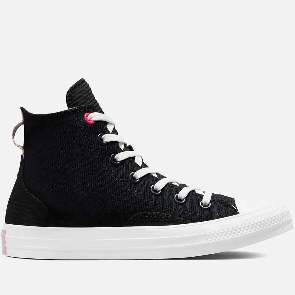 Converse Women's Chuck Taylor All Star Future Utility Hi-Top Trainers - Black/Almost Black/Vintage White Image 1