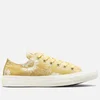 Converse Women's Chuck Taylor All Star Hybrid Floral Ox Trainers - Saturn Gold/Egret/Saturn Gold - Image 1