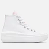 Converse Women's Chuck Taylor All Star Hybrid Floral Move Hi-Top Trainers - White/Pink Foam/White - Image 1