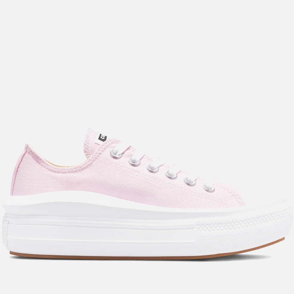 Converse Women's Chuck Taylor All Star Hybrid Floral Move Ox Trainers - Pink Foam/White/White Image 1