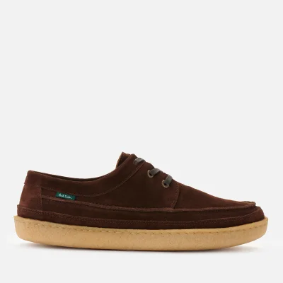 PS Paul Smith Men's Bence Suede Casual Shoes - Dark Brown