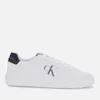 Calvin Klein Jeans Men's Chunky Leather Cupsole Trainers - Bright White - Image 1