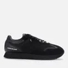Calvin Klein Jeans Men's Suede Running Style Trainers - Triple Black - Image 1