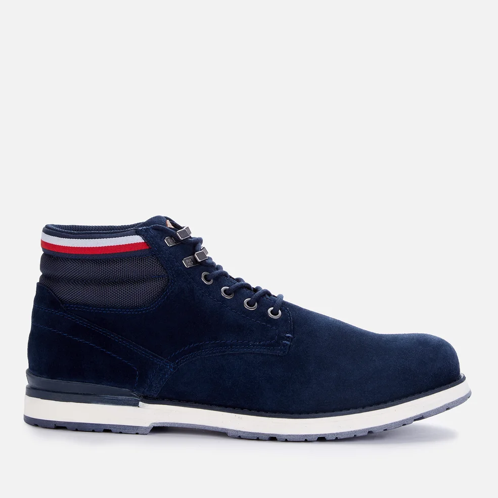 Tommy Hilfiger Men's Outdoor Suede Leather Lace Up Boots - Desert Sky Image 1