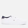 Tommy Hilfiger Men's Essential Leather Low Top Trainers - White - Image 1