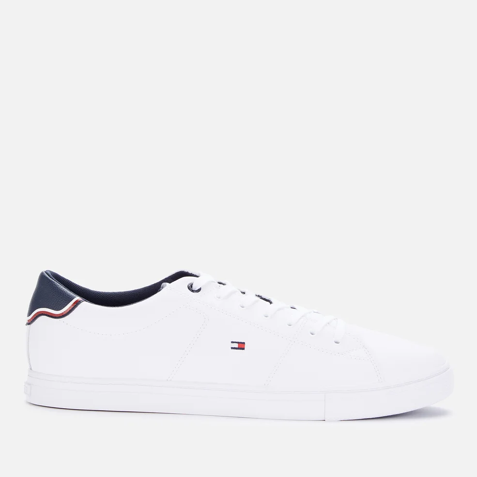 Tommy Hilfiger Men's Essential Leather Low Top Trainers - White Image 1