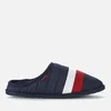 Tommy Hilfiger Men's Corporate Padded Sustainable Home Slippers - Red White Blue - Image 1