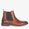 Barbour Men's Bedlington Leather Chelsea Boots - Chestnut Grain - Image 1