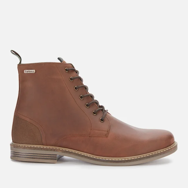 Barbour Men's Seaham Leather Lace Up Boots - Timber Tan