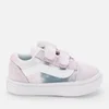 Vans Toddlers' ComfyCush Old Skool Cloud Wash V Trainers - Orchid Ice/True White - Image 1
