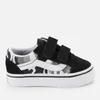 Vans Toddlers' Old Skool Primary Camo V Trainers - Black/True White - Image 1