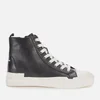 Ash Women's Ghibly Bis Leather Hi-Top Trainers - Black - Image 1