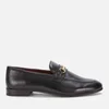 Walk London Men's Terry Trim Leather Loafers - Black - Image 1