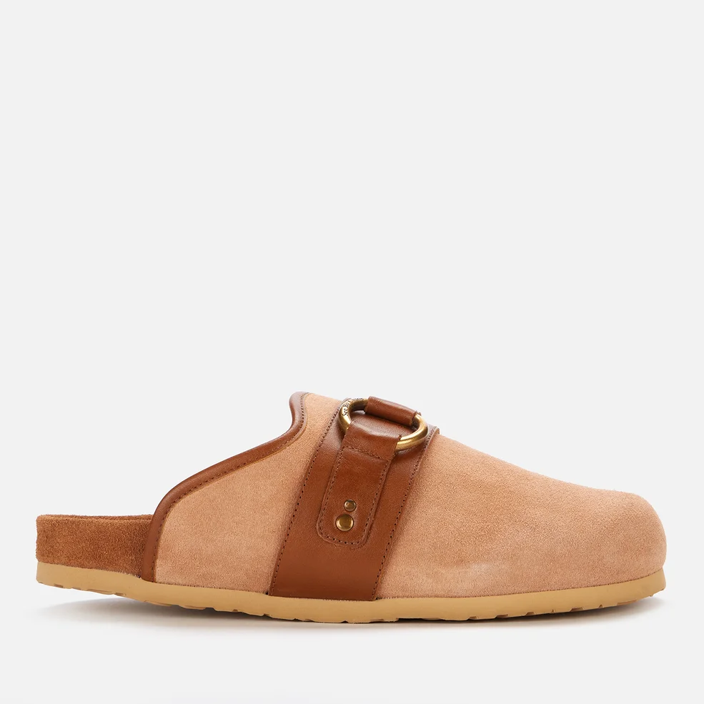 See By Chloé Women's Gema Suede Mules - Cipria Image 1