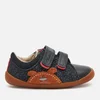 Clarks Toddlers Roamer Bear Shoes - Navy Suede - Image 1