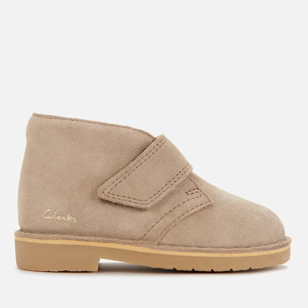 Clarks Toddler Desert Boot2 Boots - Sand Suede Image 1