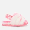 UGG Toddlers' Fluff Yeah Slide Marble Slippers - Pink - Image 1