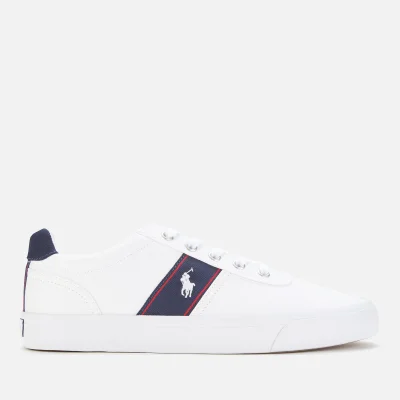 Polo Ralph Lauren Men's Hanford Recycled Canvas Low Top Trainers - White/Navy