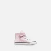 Converse Toddlers' Chuck Taylor All Star 1V Trainers - Pink Foam/Egret/White - Image 1