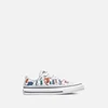 Converse Kids' Chuck Taylor Explorer Print Trainers - White Midnight Navy - Image 1