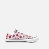 Converse Kids' Chuck Taylor All Star Floral Trainers - Pink Foam/White - Image 1