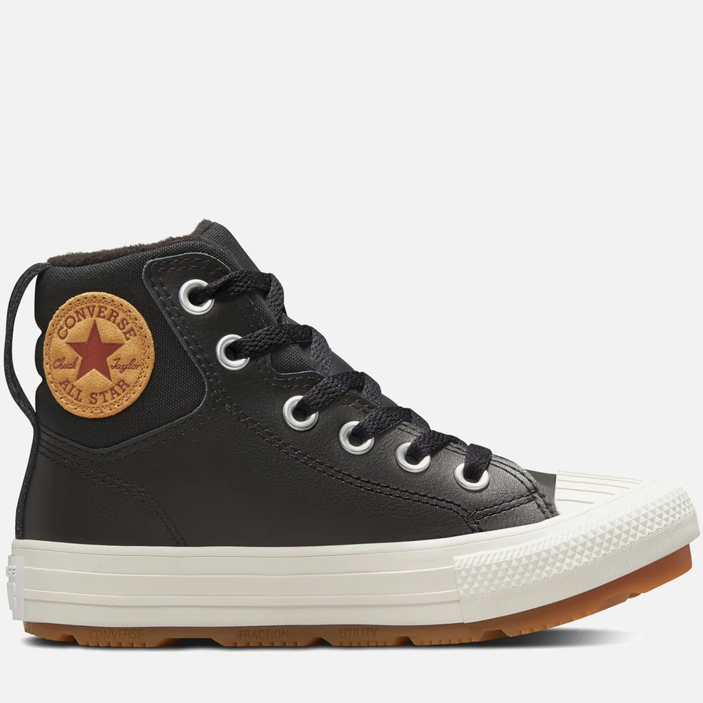 Converse Kids' Chuck Taylor All Star Berkshire Boot - Black/Pale Putty Image 1