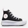Converse Kids' Chuck Taylor All Star Move High Top Trainer - Black/Pink Salt/White - Image 1