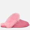 UGG Women's Scuff Sis Suede/Sheepskin Slippers - Pink Rose - Image 1