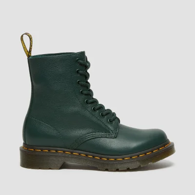 Dr. Martens Women's 1460 Pascal Virginia Leather 8-Eye Boots - Pine Green