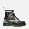 Dr. Martens X Basquiat 1460 Leather 8-Eye Boots - Black - Image 1