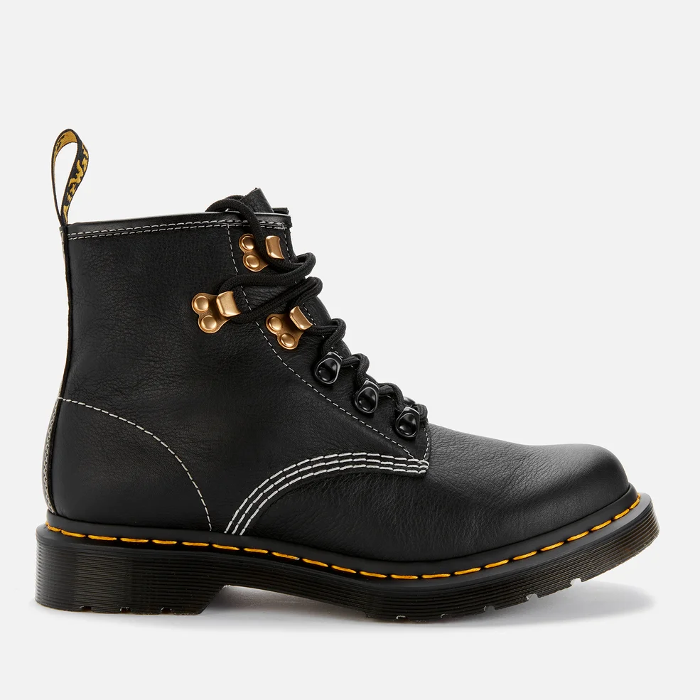 Dr. Martens Women's 101 Virginia Leather 6-Eye Boots - Black Image 1