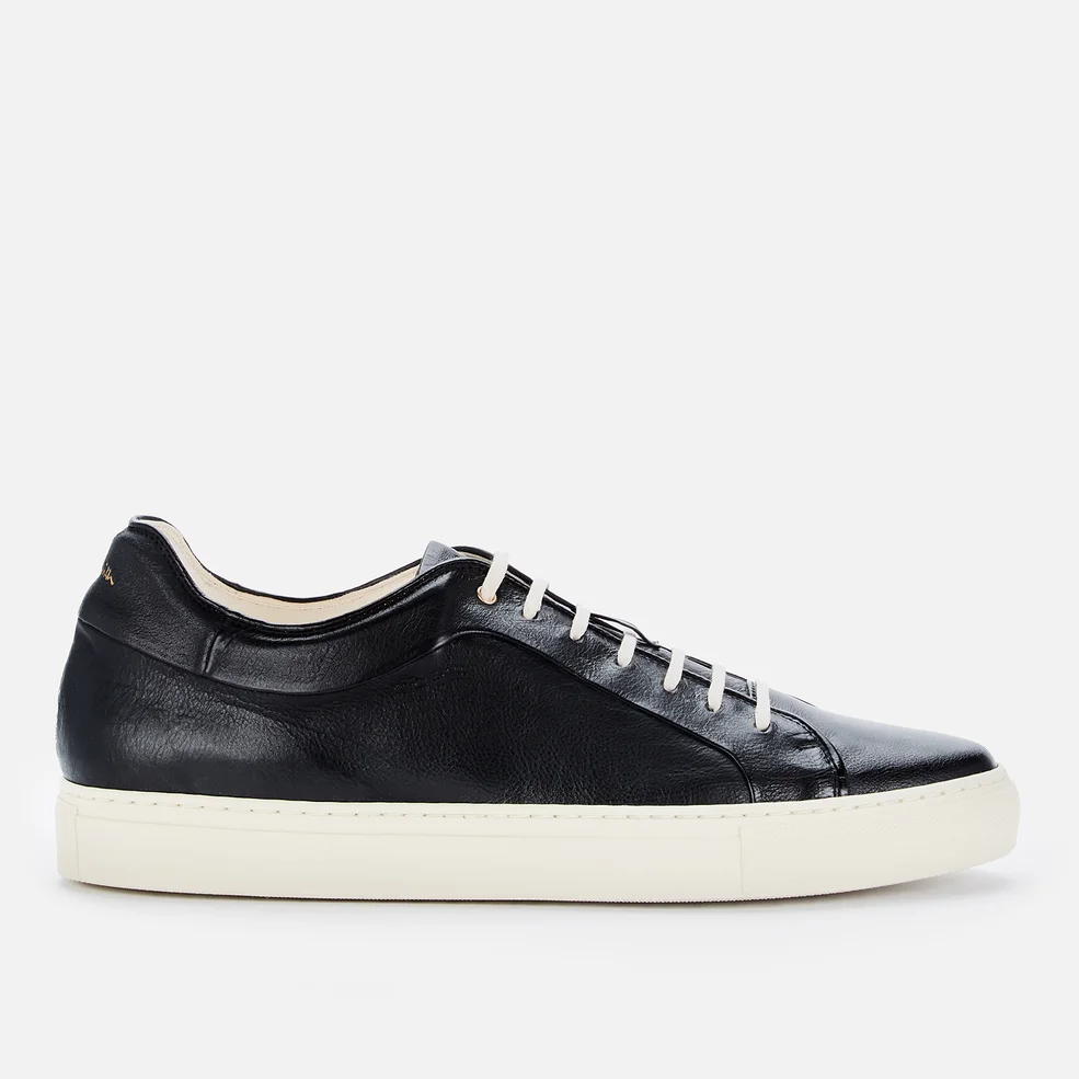 Paul Smith Men's Basso Leather Cupsole Trainers - Black Image 1