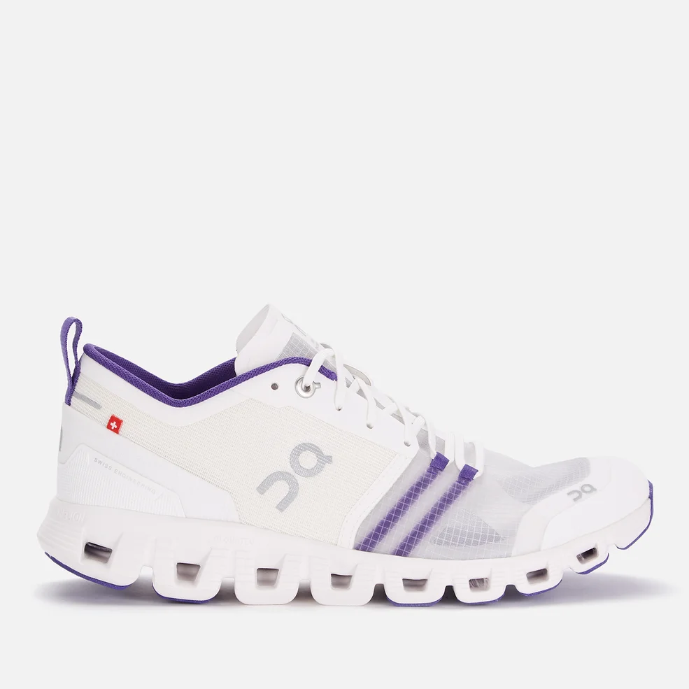 ON Women's Cloud X Shift Running Trainers - Frost/Twilight Image 1