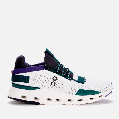 ON Women's Cloudnova Running Trainers - White/Violet