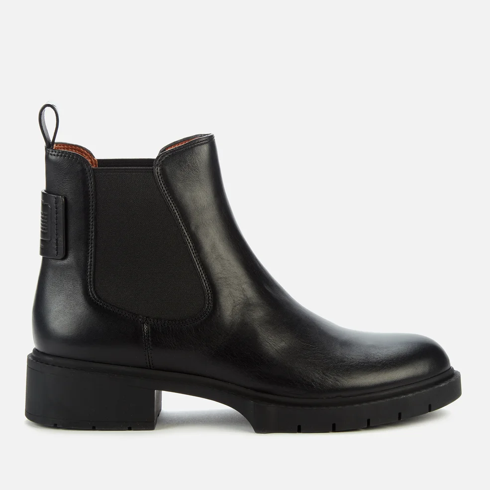 Coach Women's Lyden Leather Chelsea Boots - Black Image 1