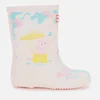 Hunter X Peppa Pig Kids' First Classic Muddy Puddles Wellington Boots - Rose Metal - Image 1
