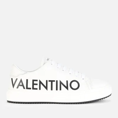 Valentino Men's Leather Cupsole Trainers - White/Black