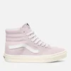 Vans Women's Suede Sk8 Hi-Top Trainers - Orchid Ice/Snow White - Image 1