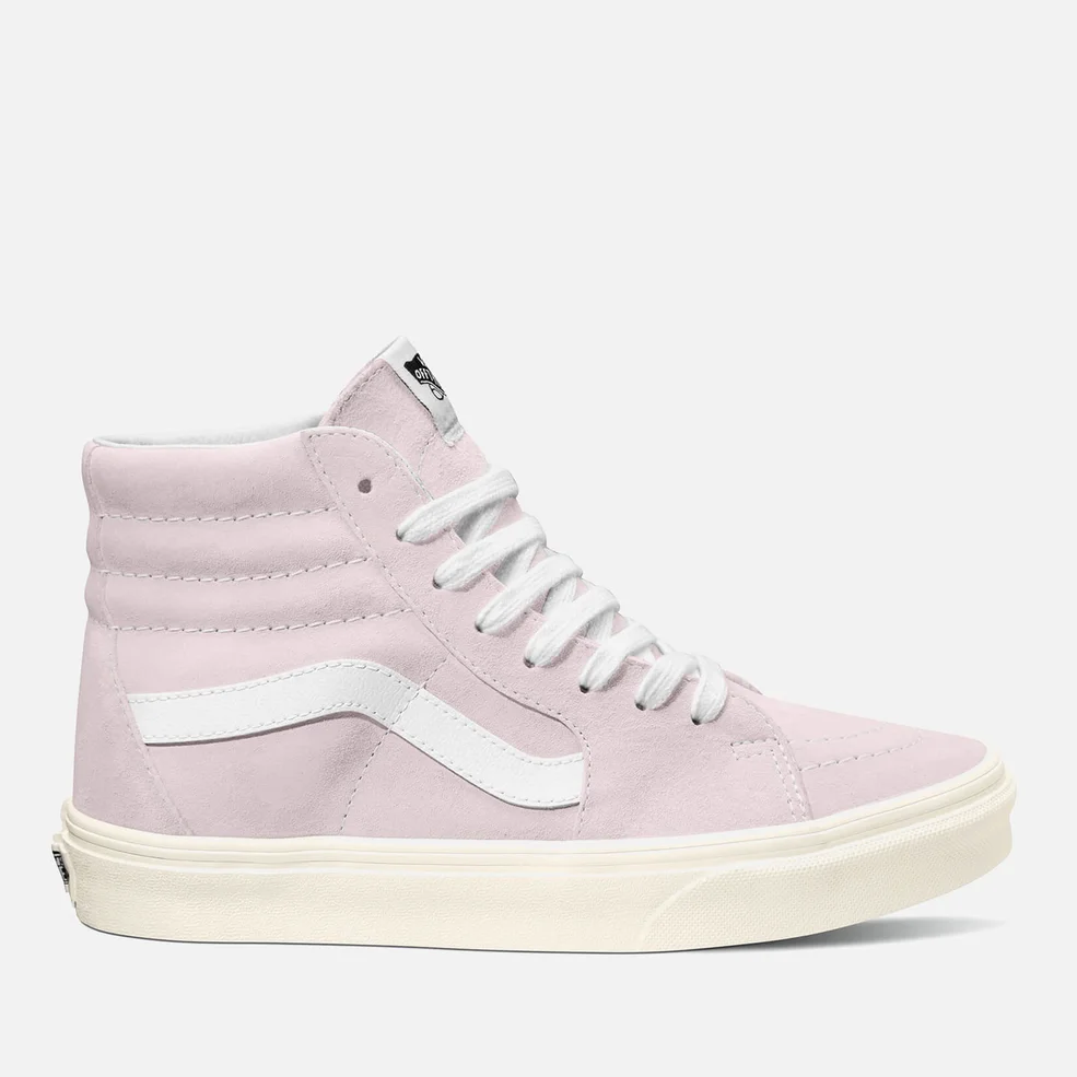 Vans Women's Suede Sk8 Hi-Top Trainers - Orchid Ice/Snow White Image 1