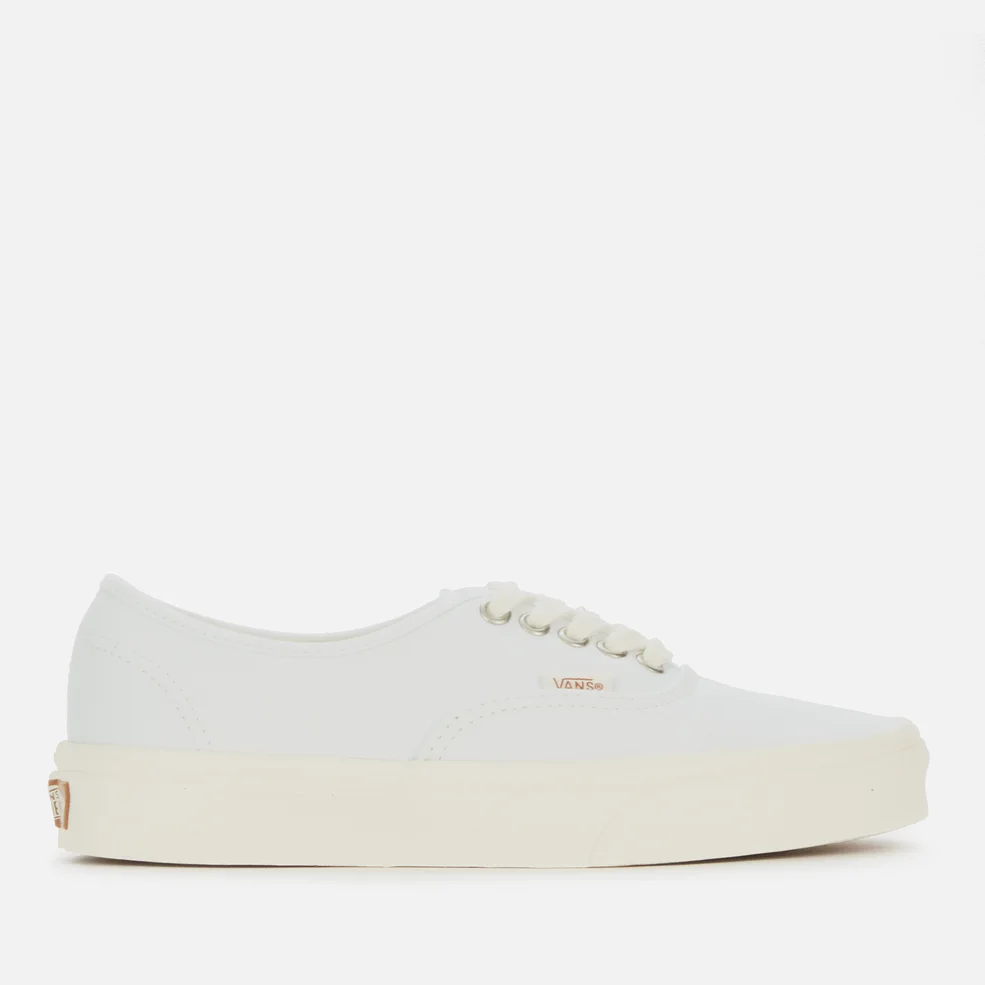 Vans Women's Eco Theory Authentic Trainers - White/Natural Image 1