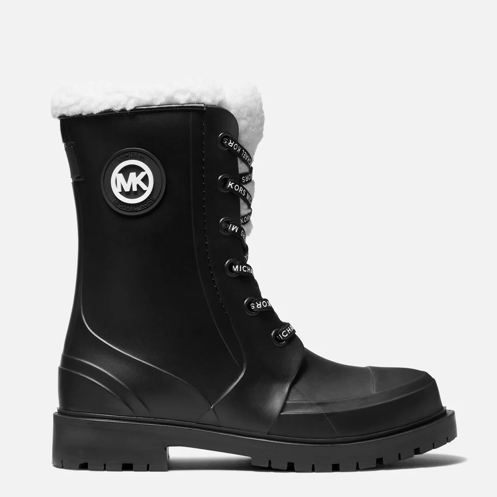 MICHAEL Michael Kors Women's Montaigne PVC Rain Boots - Black Image 1