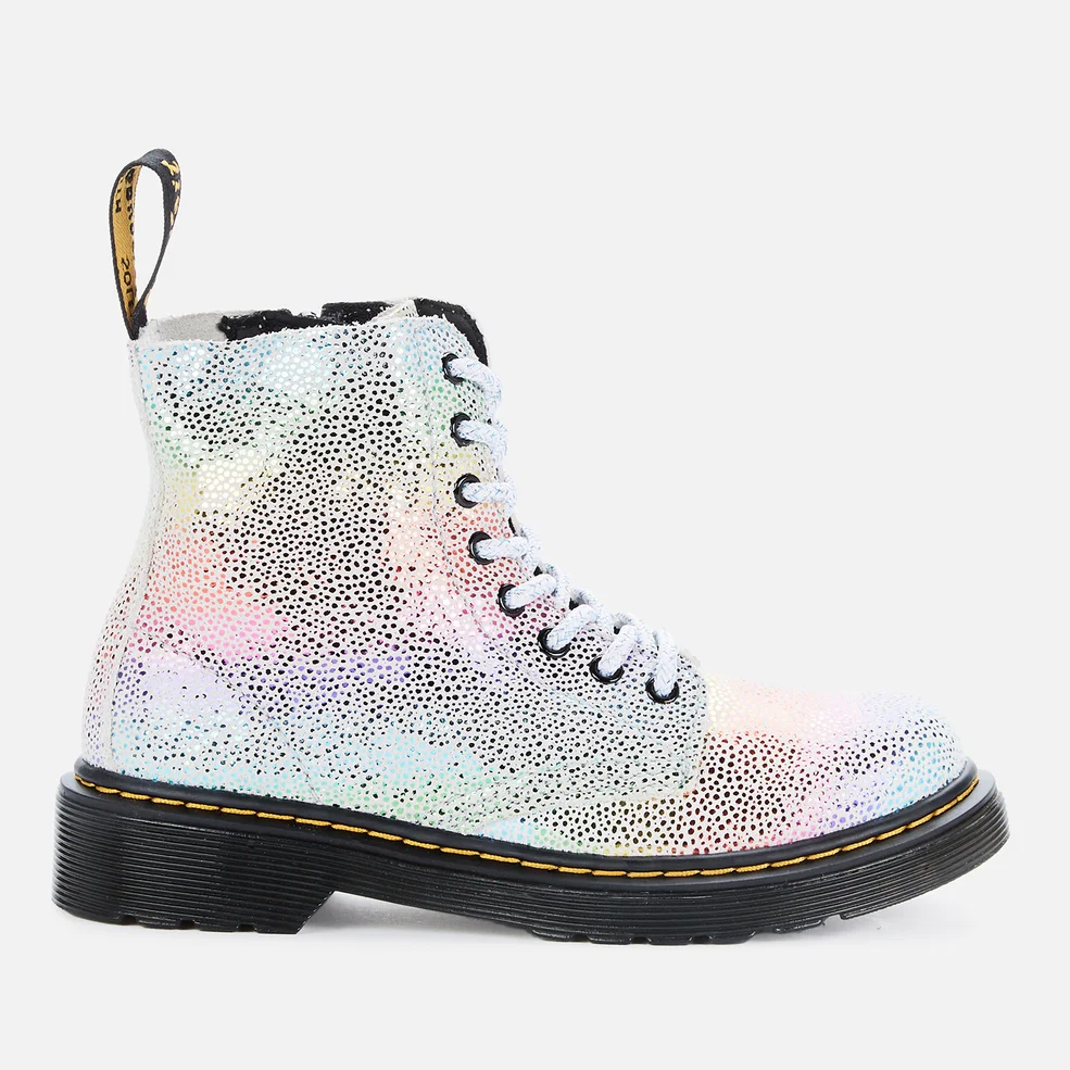 Dr. Martens Kids' 1460 Pascal Lace Up Boots - Rainbow Kidray Image 1