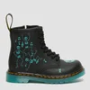 Dr. Martens Toddlers' 1460 Lace Up Boots - Black Skelly Print Hydro Toddlers - Image 1