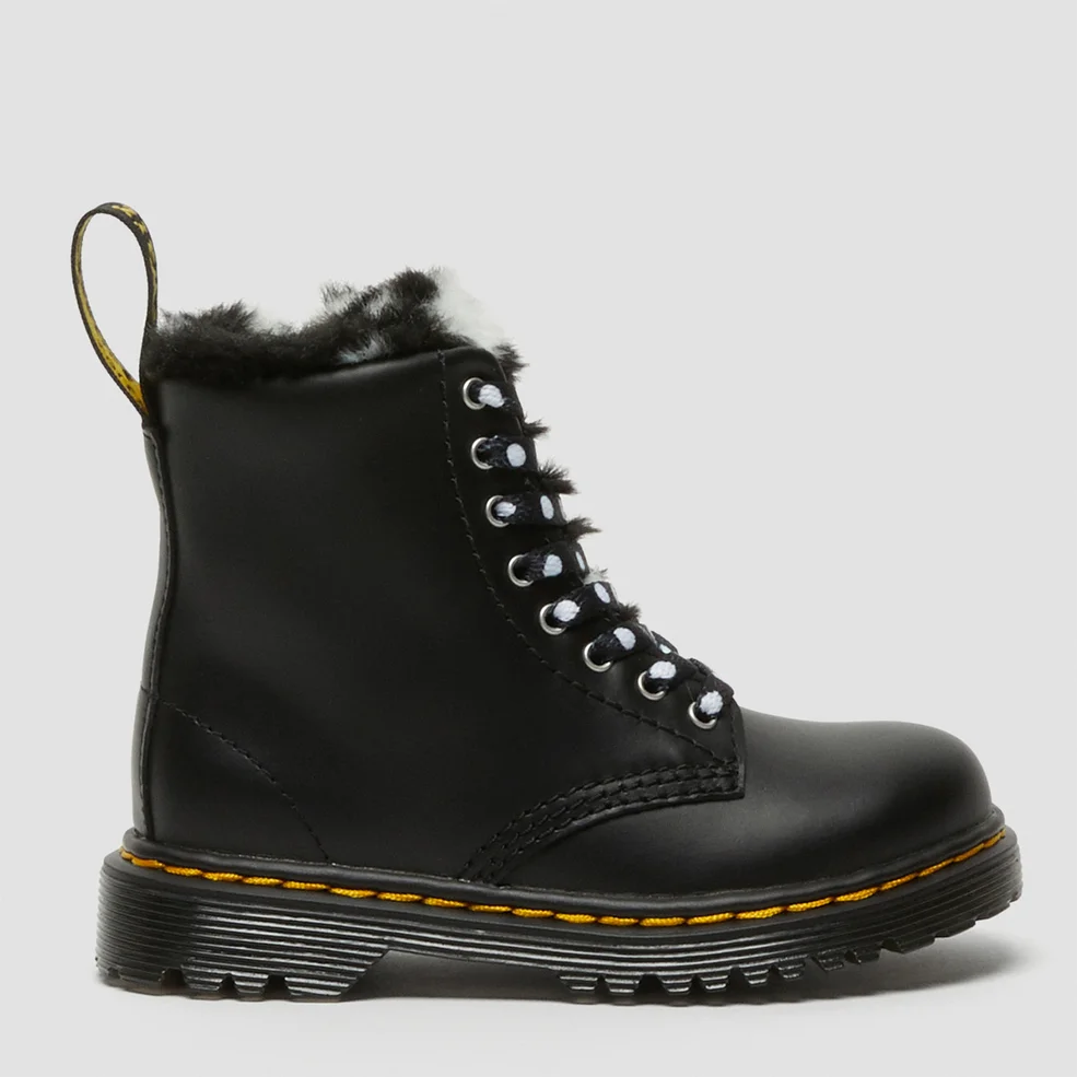 Dr. Martens Toddlers' 1460 Serena T Lace Up Boots - Black Romario Image 1