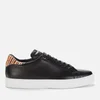 Paul Smith Men's Beck Leather Cupsole Trainers - Black Multi Spoiler - Image 1